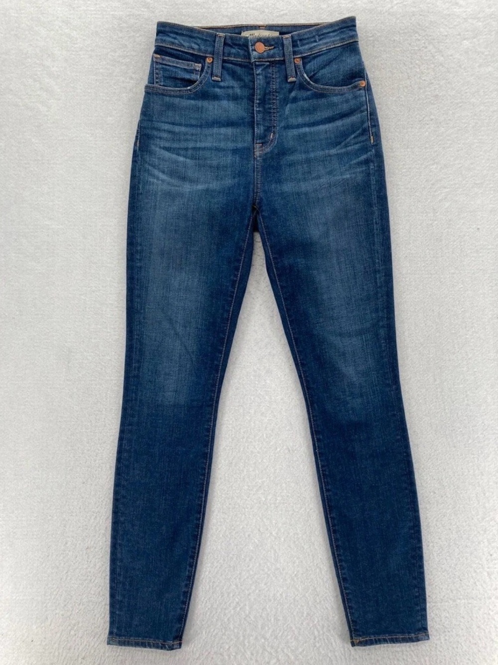 Madewell curvy high-rise skinny jeans medium-wash size 26